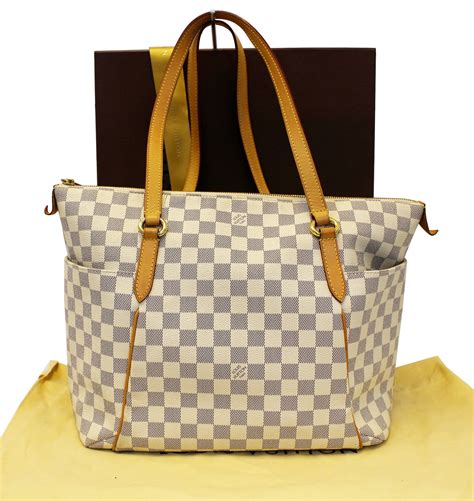 louis vuitton totally damier azur mm|authentic Louis Vuitton damier azur.